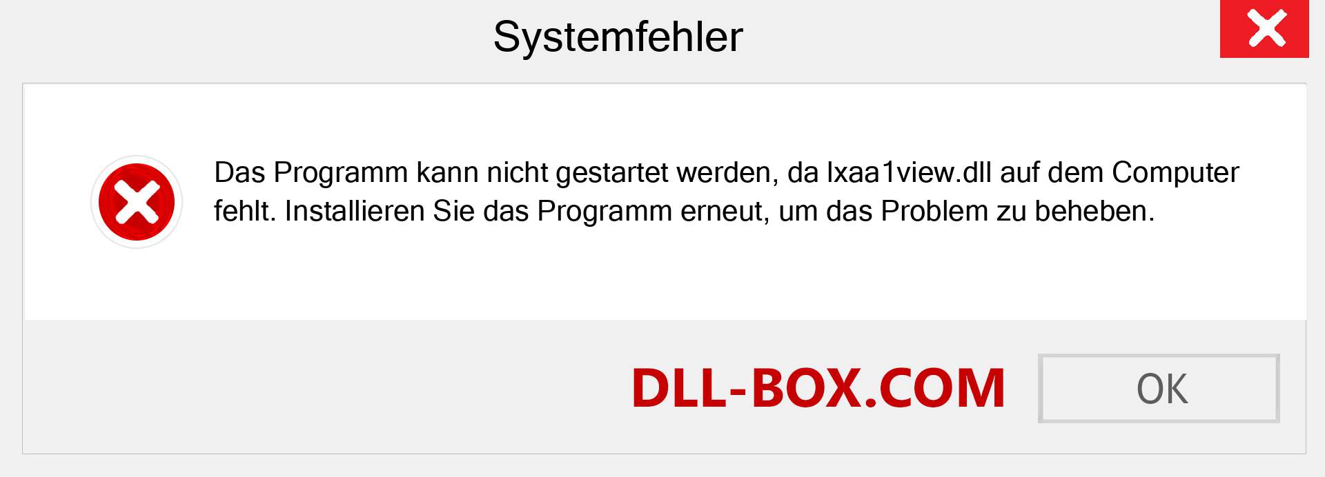 lxaa1view.dll-Datei fehlt?. Download für Windows 7, 8, 10 - Fix lxaa1view dll Missing Error unter Windows, Fotos, Bildern