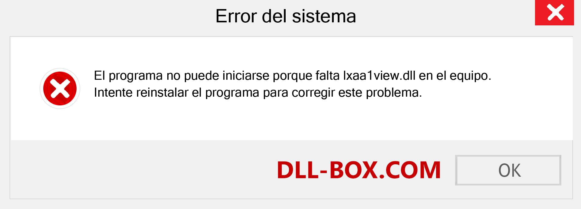 ¿Falta el archivo lxaa1view.dll ?. Descargar para Windows 7, 8, 10 - Corregir lxaa1view dll Missing Error en Windows, fotos, imágenes