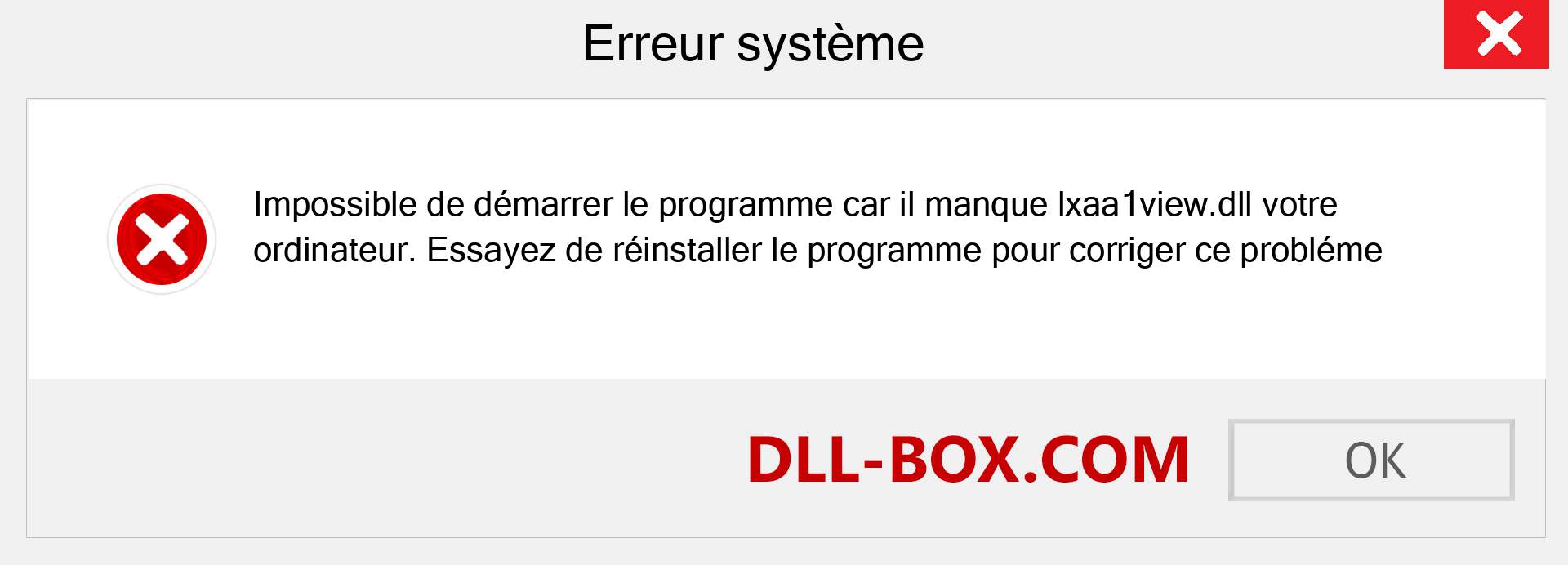 Le fichier lxaa1view.dll est manquant ?. Télécharger pour Windows 7, 8, 10 - Correction de l'erreur manquante lxaa1view dll sur Windows, photos, images